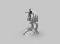 A288 - Comic character design statue, The Doctor with fate, STL 3D model design print download file
