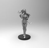 E477 - Games character design, The Keyile girl with original and bikini version, STL 3D model design print download file