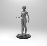 E479 - Games character design, The Lilith girl statue, STL 3D model design print download files