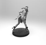 E480 - Games character design, The Ling xiao yu Taken games statue, STL 3D model design print download file