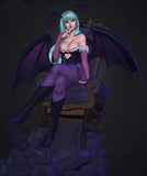 B001 - Games character design, Dark Stalkers Morrigan , STL 3D Model design Print download digital files