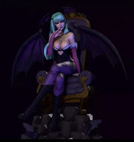 B001 - Games character design, Dark Stalkers Morrigan , STL 3D Model design Print download digital files