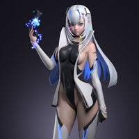 F510 - PS5 Waifu character statue, Standard / bunny / NSFW, STL 3D model design print download files