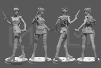 E672 - Comic character design, The sucker ponch character statue, STL 3D model design print download files