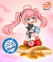 E521 - Cute character design, The Milim chracter statue, STL 3D model design print download files