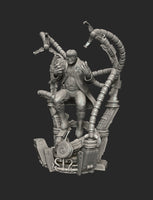 E327 - Comic Character design, The Octopus games statue, STL 3D model design print download files