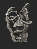 E327 - Comic Character design, The Octopus games statue, STL 3D model design print download files
