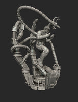 E327 - Comic Character design, The Octopus games statue, STL 3D model design print download files