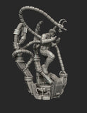 E327 - Comic Character design, The Octopus games statue, STL 3D model design print download files