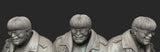 E327 - Comic Character design, The Octopus games statue, STL 3D model design print download files