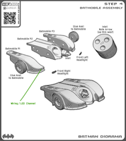 E020 - Comic character design , The badguy with the bad guy car statue, STl 3D model design print download files