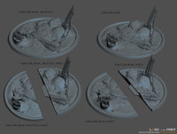 B025 - Legendary creature design stl file, The Centori, STL 3D Model design print download files