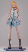 H028 - Anime Character Design, The Marin Kita Gawa Statue Design, 3D STL model printable download files
