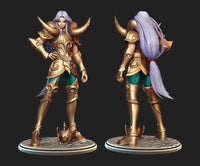 B040 - Saint Seiya Gold Aries Mu, STL 3D model design Print