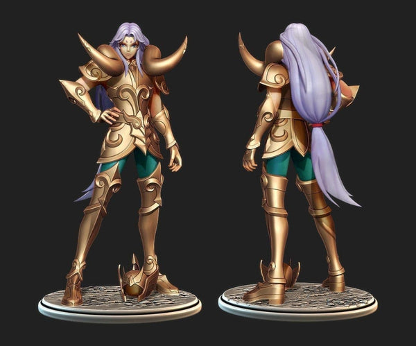 B040 - Saint Seiya Gold Aries Mu, STL 3D model design Print