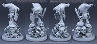 E692 - GGames character design, The link zeldar chibi statue, STL 3D model design print download files