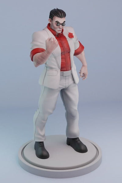 E682 - Anime character design, The hell taker 9 statue, STL 3D model design print download files