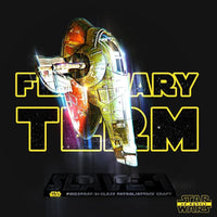 H067 - Movie character design, The SW Ship design Slave, STL 3D model design printable download files