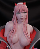 H023 - Anime Character design, The Zero Two Girl, Franxxx, 3D STL Model print design download files