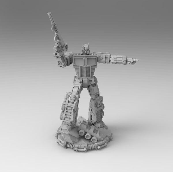 A130 - ( Precious Files !! ) Cartoon Character, Optimus Robot, STL 3D model design download print files