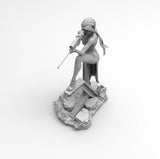 A132 - Resident Evil Ada Wong character, 2x dress design / 1 x NSFW , STL 3D model design download print files