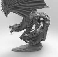 A138 - Mythical Animal dragon , Crystal dragon, STL 3D model design print download files
