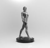 A508 - NSFW character design, The widow hot body with 2 guns, STL 3D model design print download files