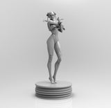 A509 - Games Character design , The Chun lee sexy hot body shape, STL 3D model design print download files