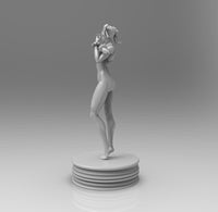 A509 - Games Character design , The Chun lee sexy hot body shape, STL 3D model design print download files