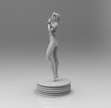 A509 - Games Character design , The Chun lee sexy hot body shape, STL 3D model design print download files