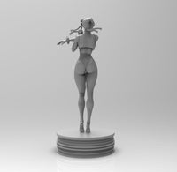 A509 - Games Character design , The Chun lee sexy hot body shape, STL 3D model design print download files