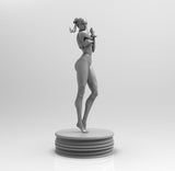 A509 - Games Character design , The Chun lee sexy hot body shape, STL 3D model design print download files