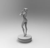 A509 - Games Character design , The Chun lee sexy hot body shape, STL 3D model design print download files