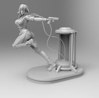 F509 - Anime Character, Ghost in the Shell Waifu, Bikini and Standand version, STL 3D model design download print files