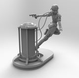 F509 - Anime Character, Ghost in the Shell Waifu, Bikini and Standand version, STL 3D model design download print files