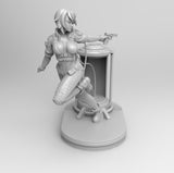 F509 - Anime Character, Ghost in the Shell Waifu, Bikini and Standand version, STL 3D model design download print files