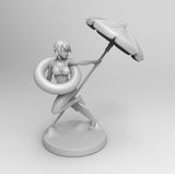 F509 - Anime Character, Ghost in the Shell Waifu, Bikini and Standand version, STL 3D model design download print files