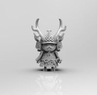 A568 - Anime character design, The one pieces Deer samurai, STL 3D model design print download files