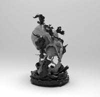 A566 - Anime character design, The monkey Fluffy Gear 4, STL 3D model design print download files