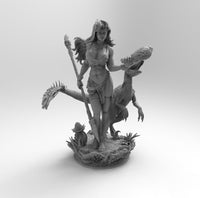 F515 - Savage Rogue with dinasour raptor , STL 3D model design download print files
