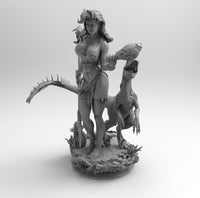 F515 - Savage Rogue with dinasour raptor , STL 3D model design download print files