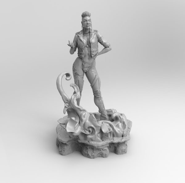 F515 - Savage Rogue with dinasour raptor , STL 3D model design download print files