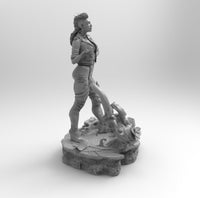 F514 - Storm in Punk version, comic character STL 3D model design print download files