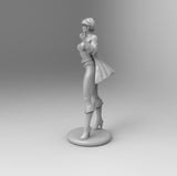F438 - Sexy Female Power Girl, Comic character statue, STL 3D model design print download files