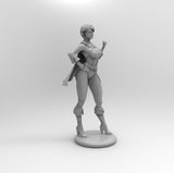 F438 - Sexy Female Power Girl, Comic character statue, STL 3D model design print download files