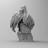 F440 - Waifu Albe lord, Anime Character design, STL 3D model design print download files