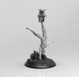 A572 - Movie character design, Jedi training with Green old alien, STL 3D model design print download files