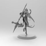 F444 - Genshin impact Rosariao, Games character Waifu design ( NSFW ) , STL 3D model design print download files
