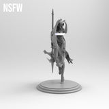 F444 - Genshin impact Rosariao, Games character Waifu design ( NSFW ) , STL 3D model design print download files