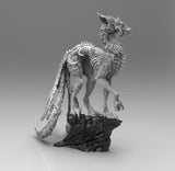 A582 - Legendary Creature design, The Ancient nine tail Fox, STL 3D model design print download file
